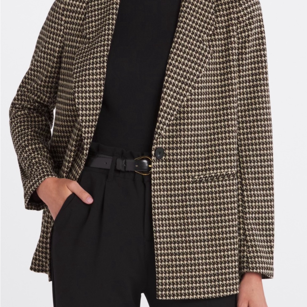 Sanctuary City Houndstooth Blazer - Size M